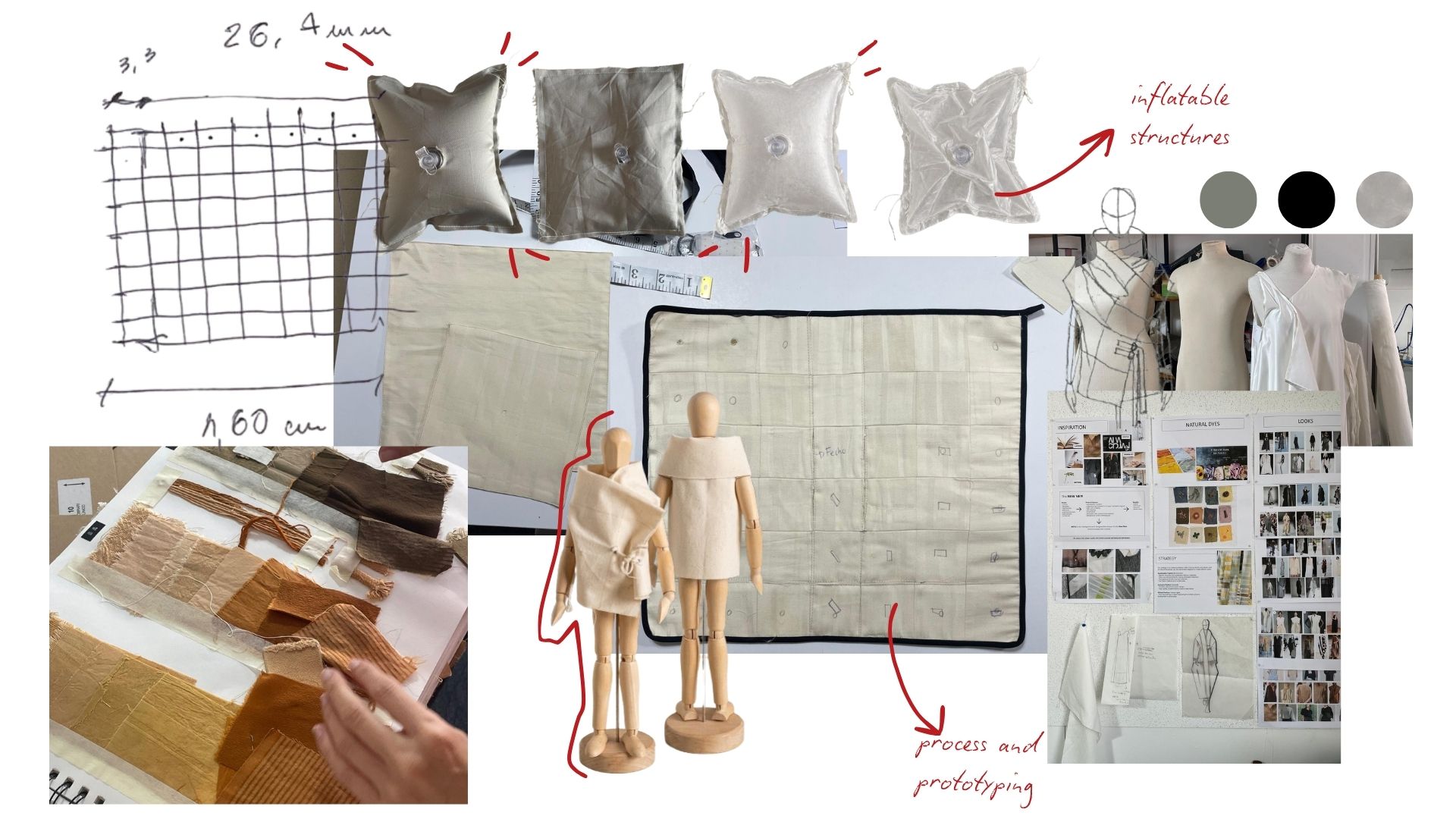 Modular Vest — technical drawings